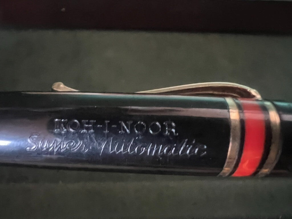 🔴 KOH-I-NOOR matita meccanica SUPER AUTOMATIC scrive RARA vintage