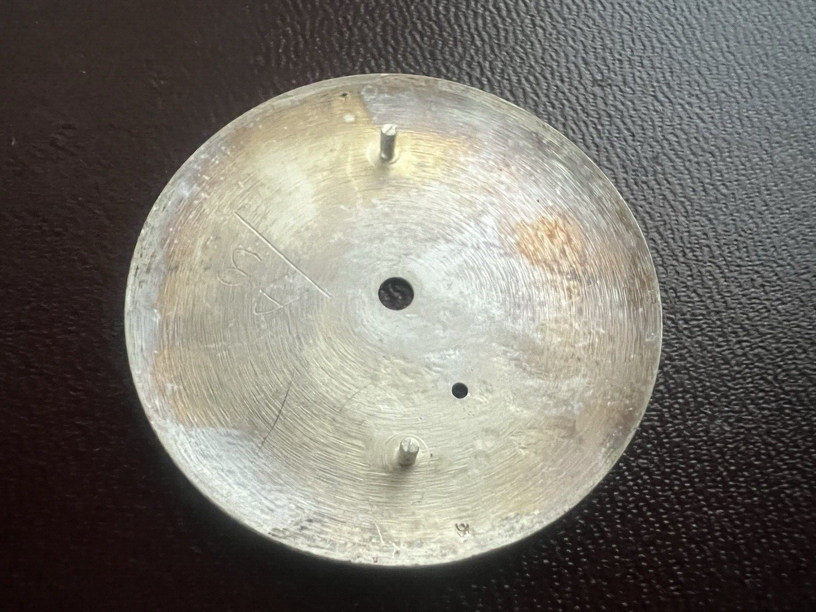 🔴 TICIN quadrante orologio da polso con datario parti pezzi ricambio vintage