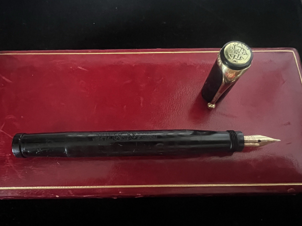 🔴 AURORA penna stilografica retrattile Vittorio Emanuele III Re di Savoia RARA