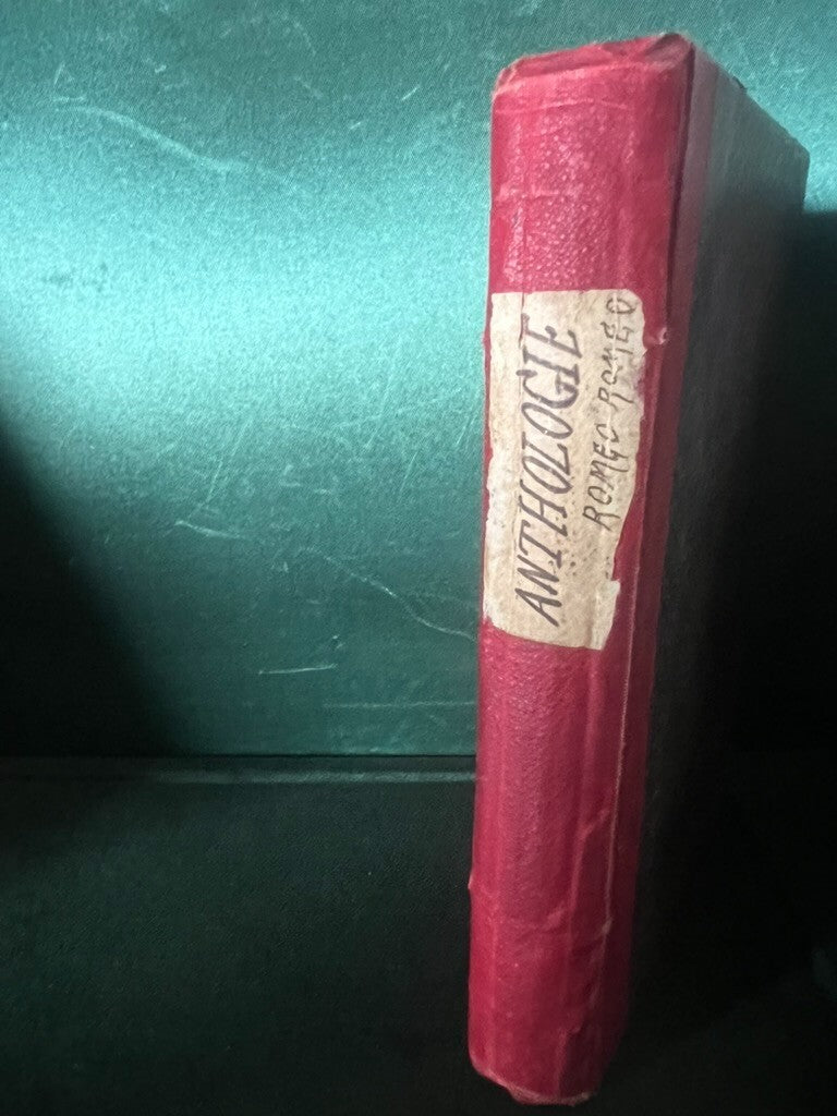 🔴 Libro ANTHOLOGIE novelle francese italiano in prosa Romeo del 1894