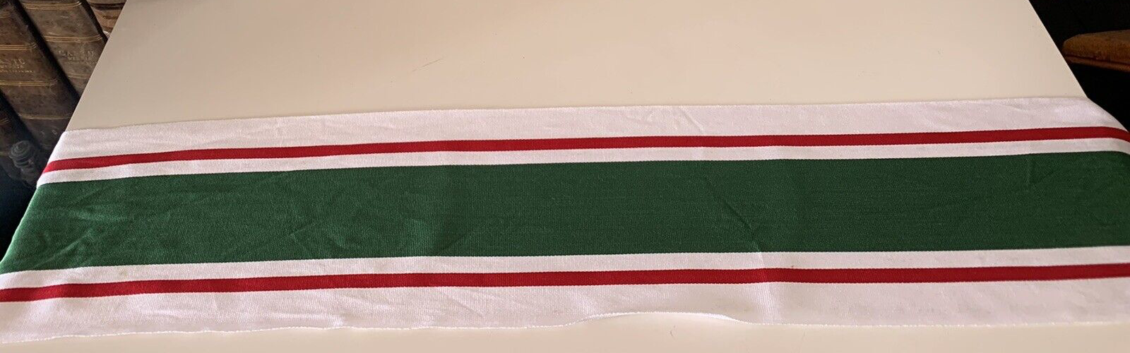 Ruban Italie Bannière Tricolore Tissu H 13 Événement Fête Parade 10 M