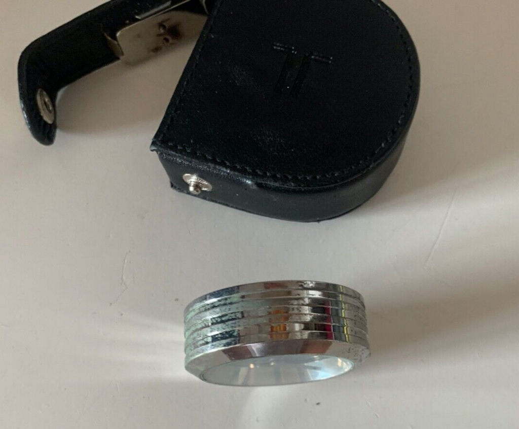 🔴 LANCETTI Taschenuhr mit Lederetui funktioniert 