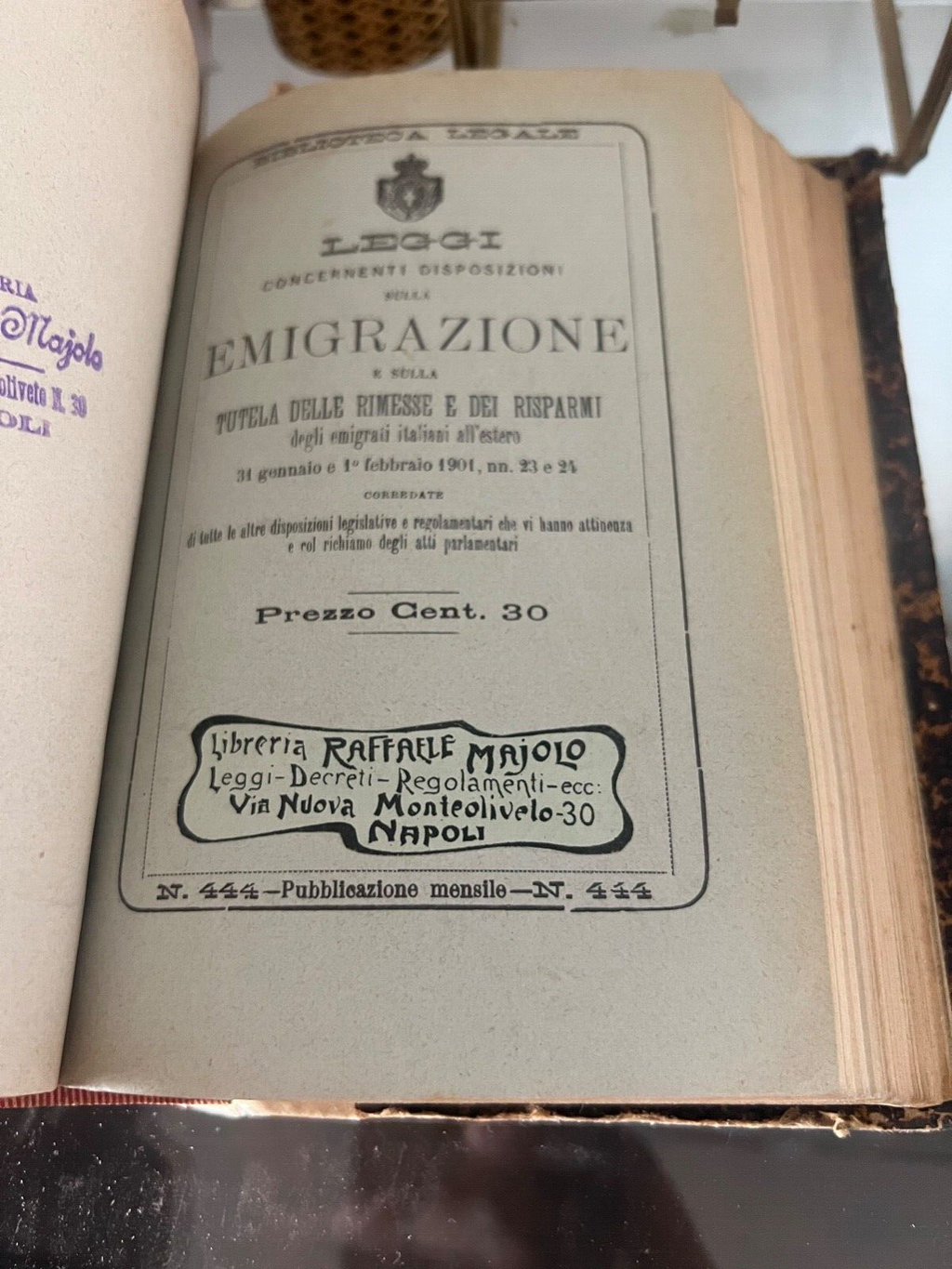 🔴 Book KINGDOM OF ITALY laws and regulations THE REFORM Naples 1897 Antique RARE 