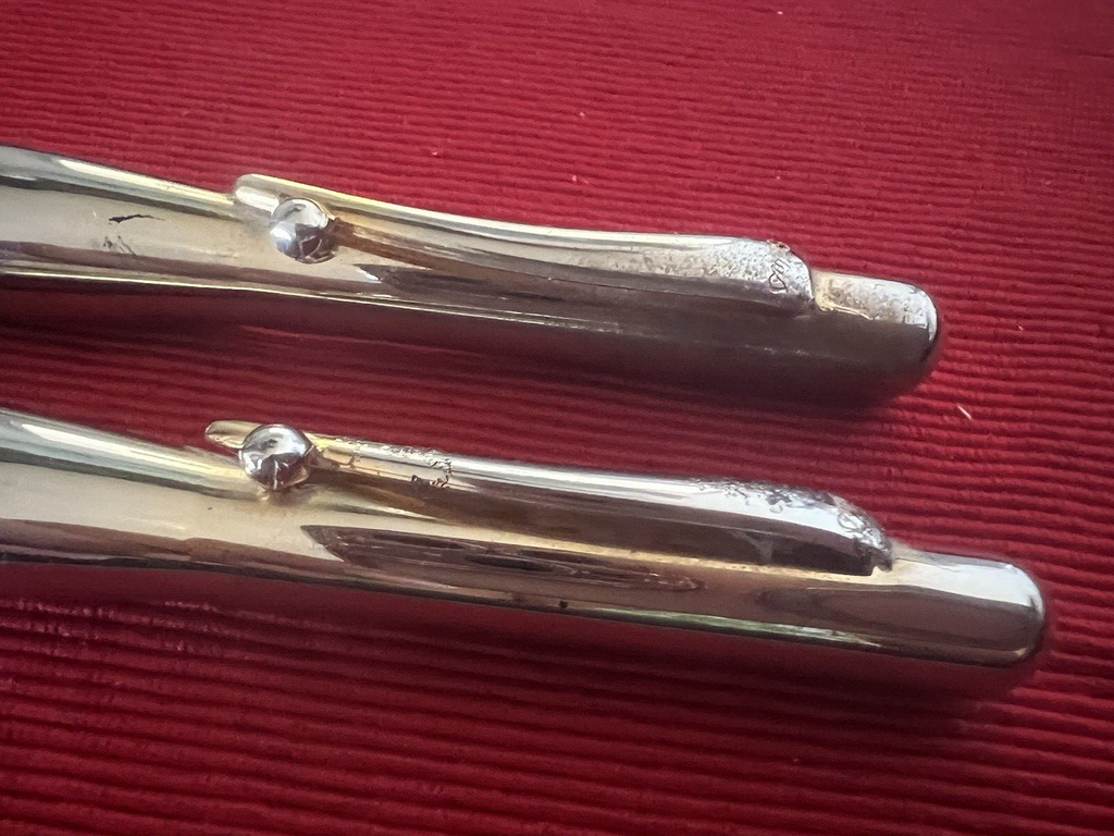 Stilus Pens Fountain Chrome Cartridge Nibs Iridium Scrivono 2 Pens