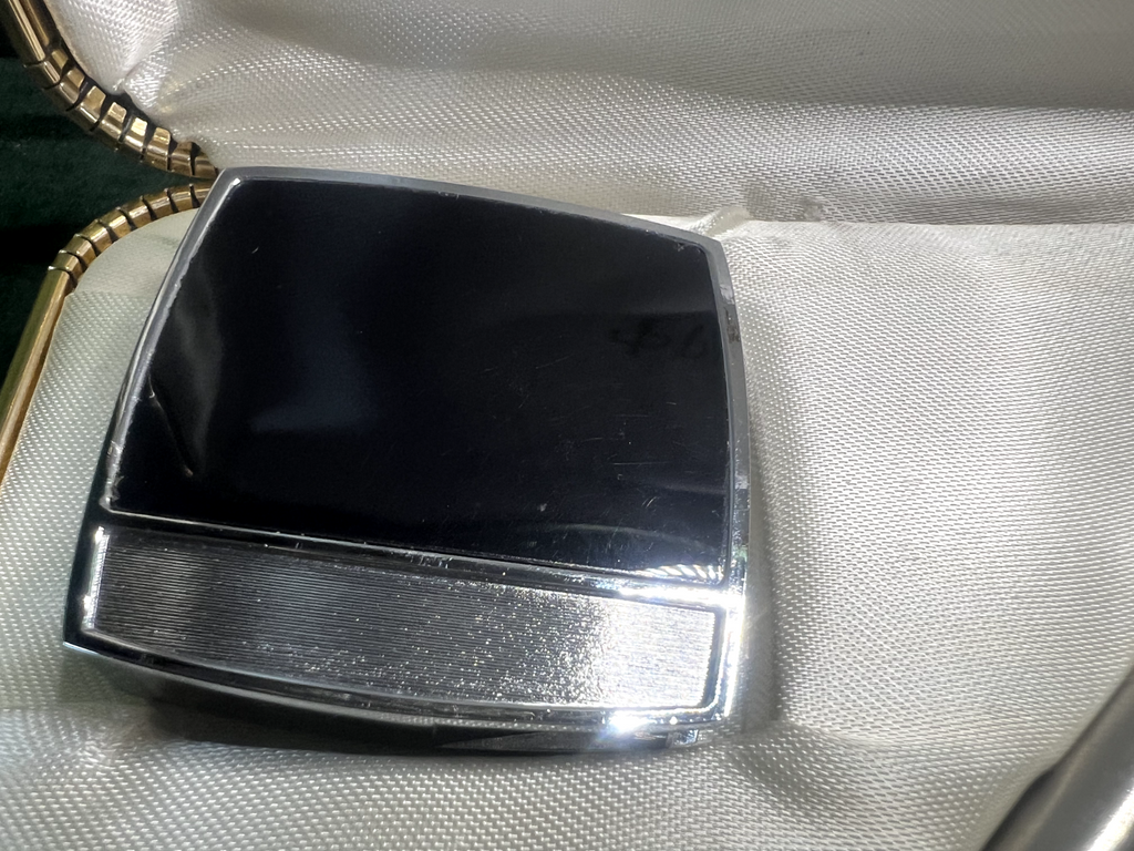 🔴 PARKER penna sfera cromata CON METRO lacca garanzia ed astuccio