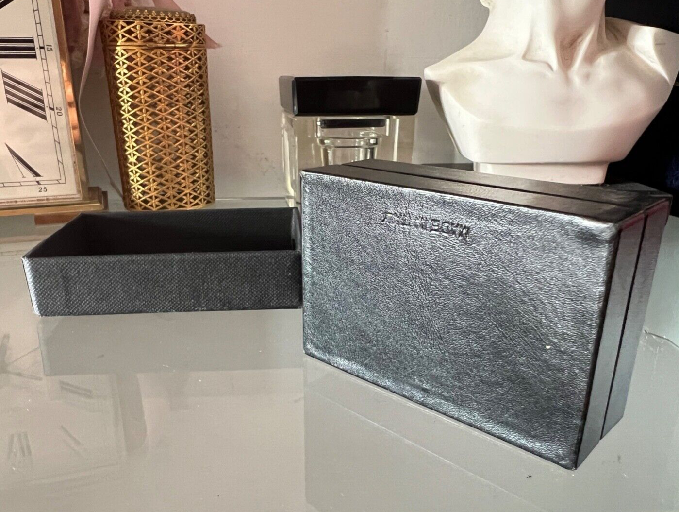 🔴 BULGARI scatola anello pendente astuccio custodia gioiello e contro scatola
