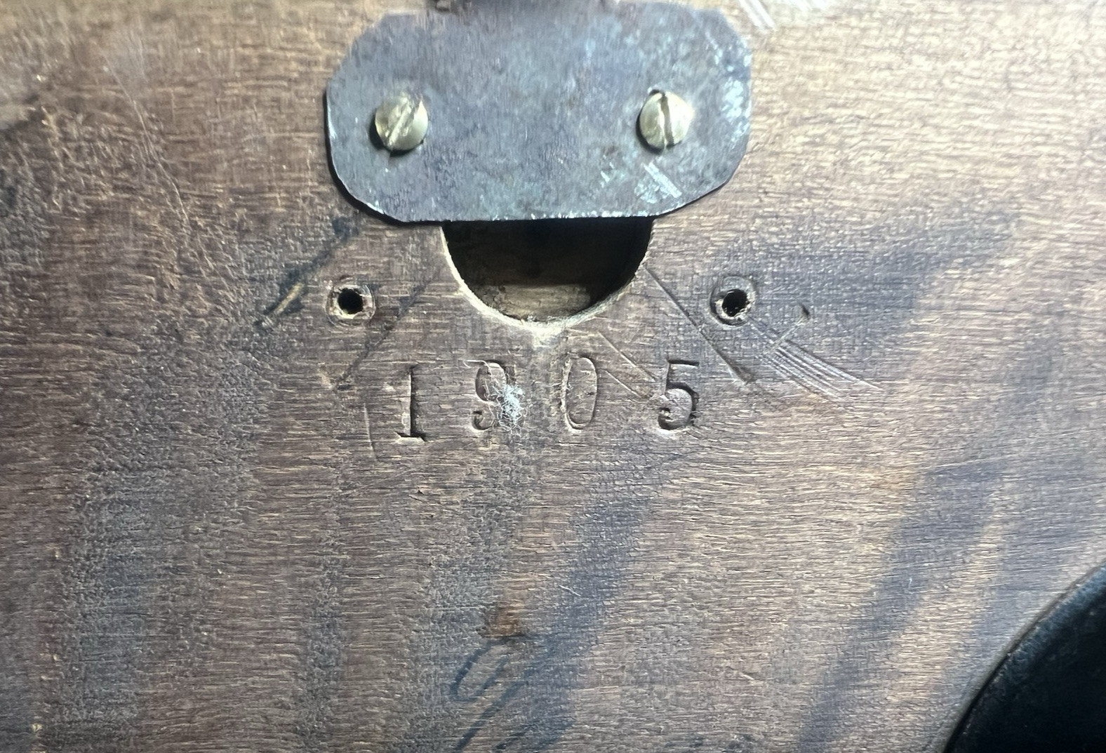 🔴 SUNDO Mechanisches Barometer, Thermometer und Hygrometer, nummeriert 1905, Vintage 