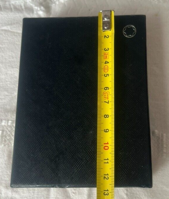 🔴 MONTBLANC scatola portafoglio cofanetto custodia e guida di servizio