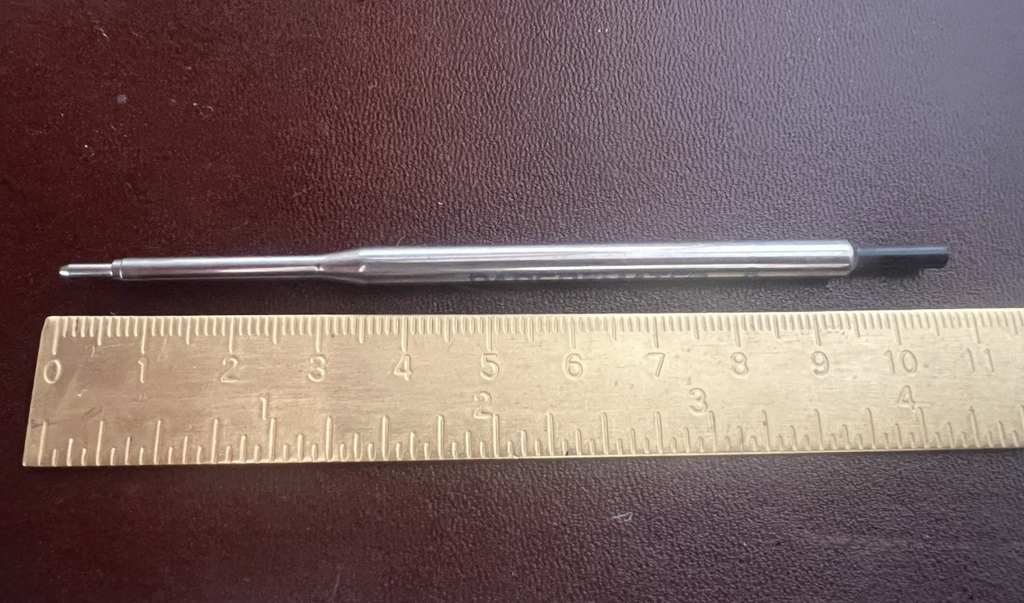 Papermate Refill Stift Schwarz F Fine 3 Stücke Parts Neu Laden Tinte Aurora