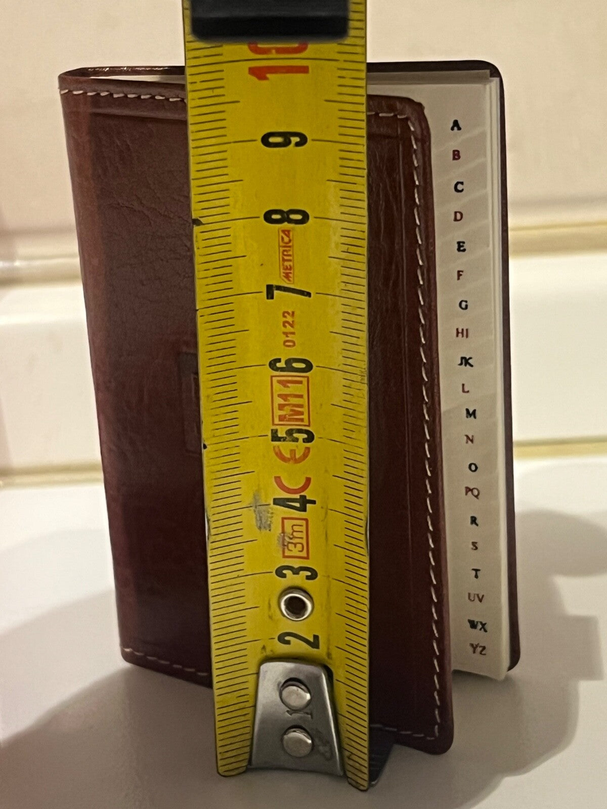 🔴 Rubrica LAURA BIAGIOTTI in vera pelle con box da borsa portatile