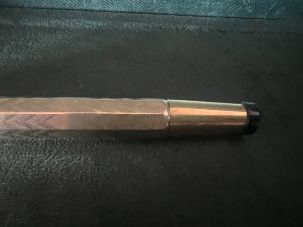 Rapid Stylo-Plume Stylo à Plume Retractable Ancre Or Fonctionne Vintage 