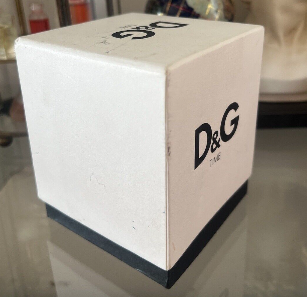 🔴 DOLCE & GABBANA box scatola orologio cofanetto custodia sacchetto maglie