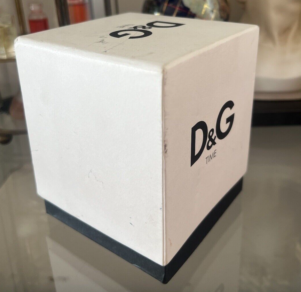 🔴 DOLCE & GABBANA box scatola orologio cofanetto custodia sacchetto maglie