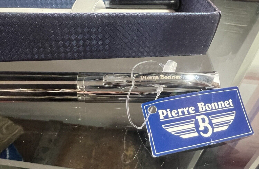 🔴 PIERRE BONNET penna stilografica a cartuccia funzionante, con box MAI USATA