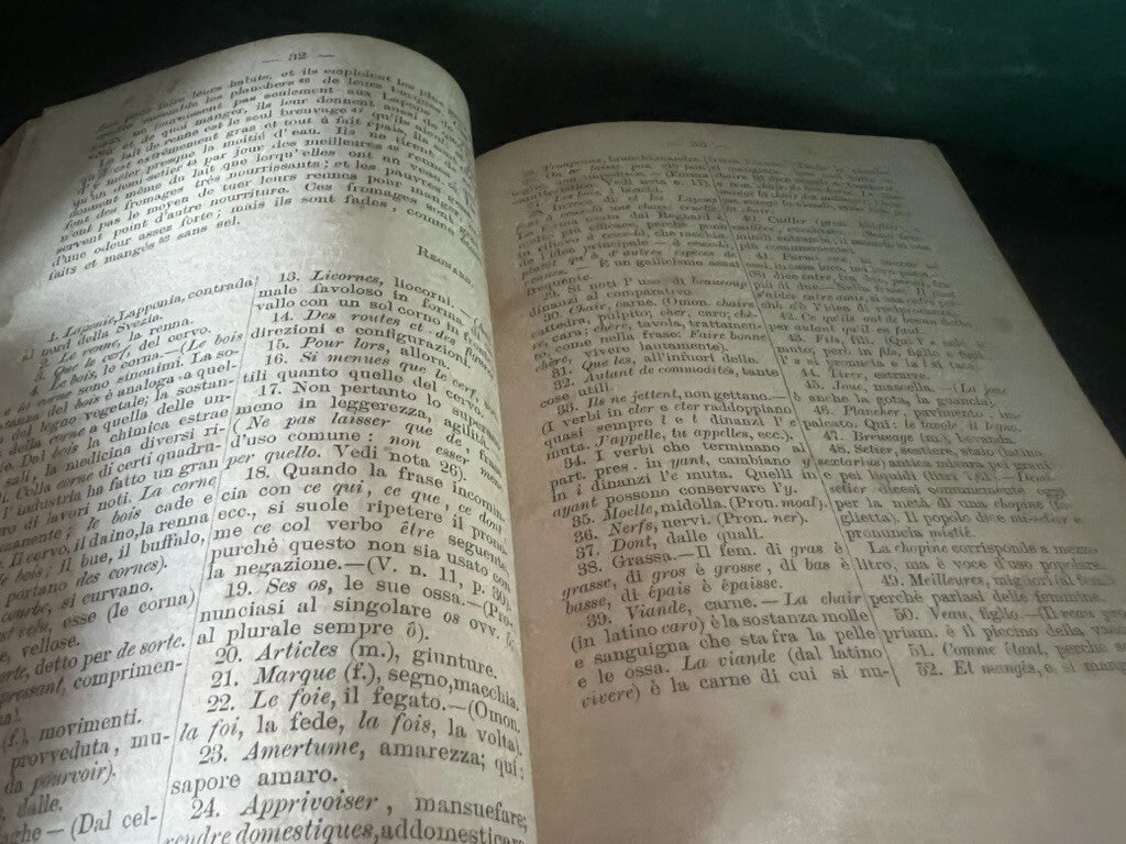 🔴 Libro ANTHOLOGIE novelle francese italiano in prosa Romeo del 1894