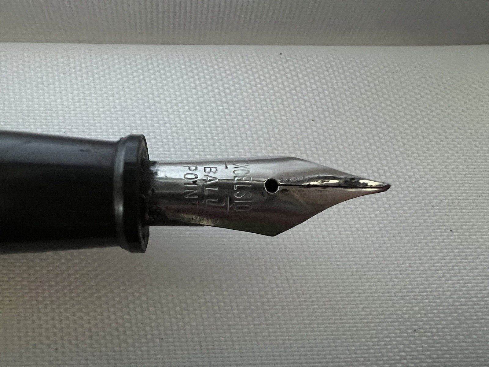 🔴 EXCELSIOR penna stilografica nera meccanismo a leva scrive vintage del 1920