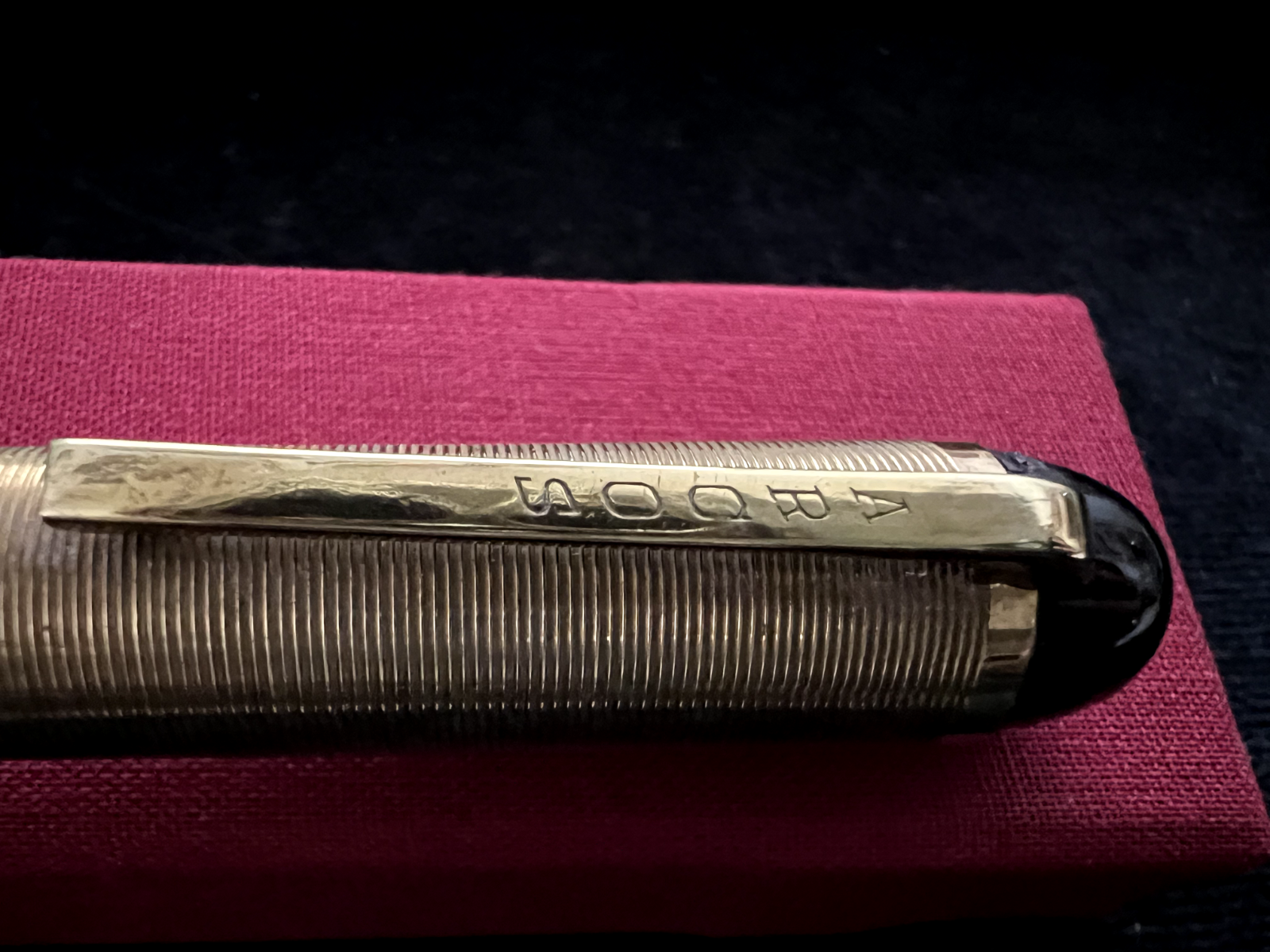 🔴 ARCOS vintage lever-action fountain pen WRITES from 1930 