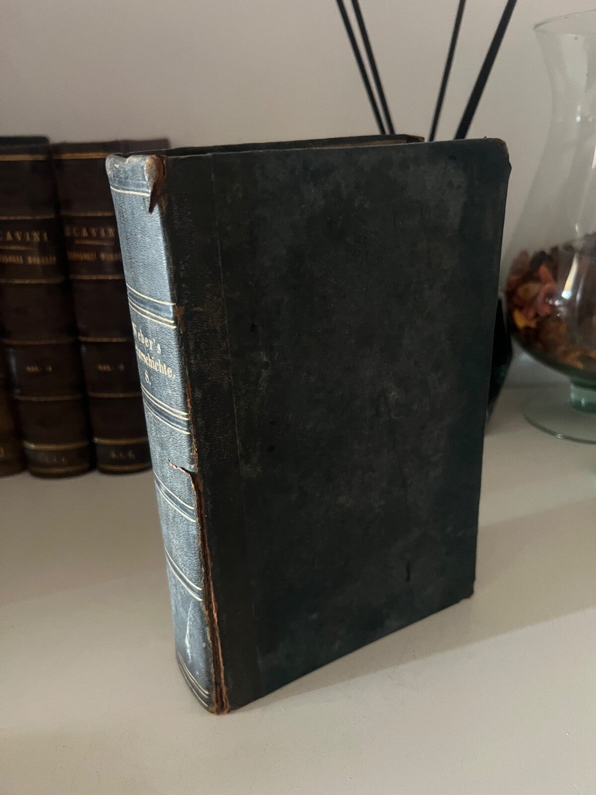 🔴 Buch WELTGELCHICHTE Dr. George Weber Deutsch Mitte Lalters antik 1870 SELTEN 