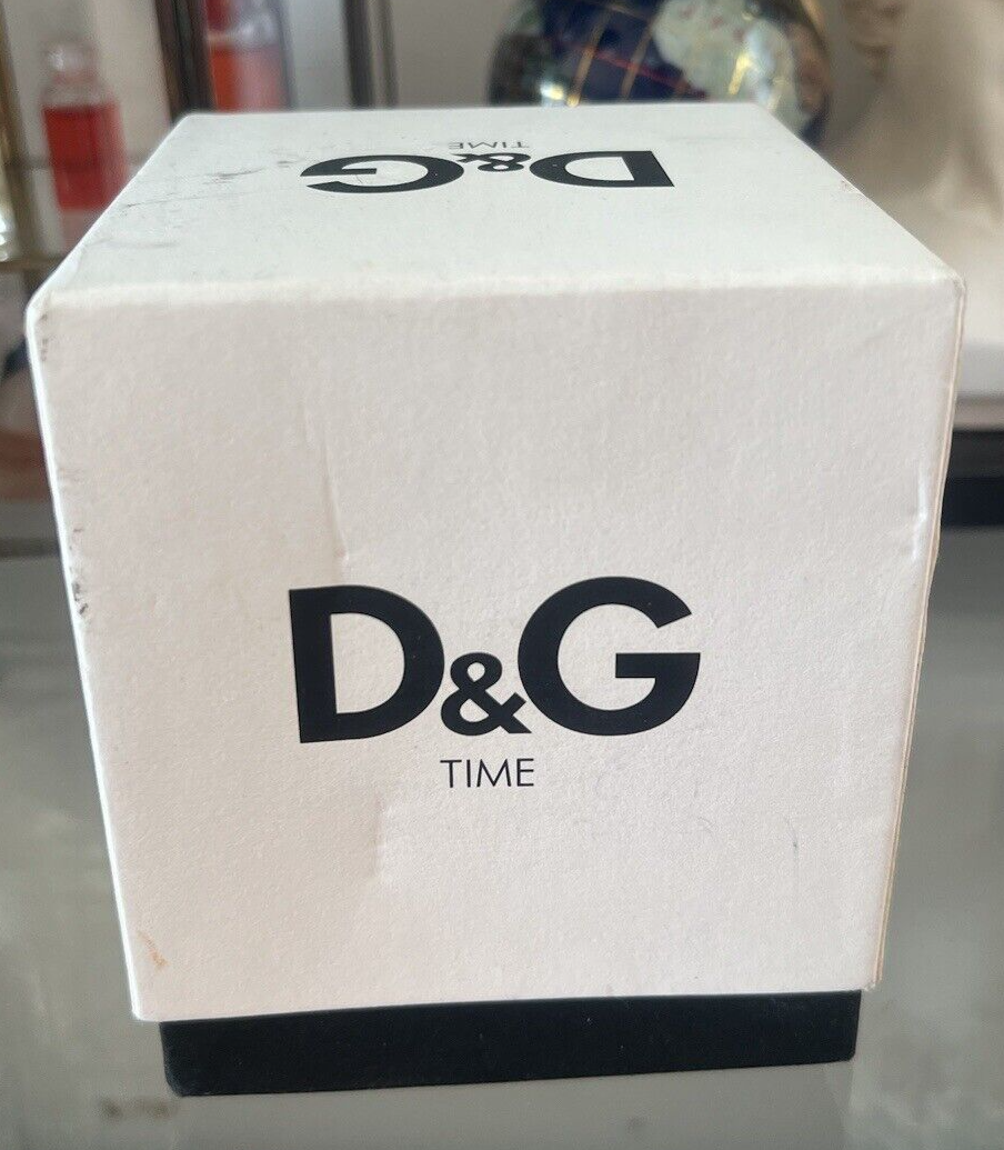 🔴 DOLCE & GABBANA box scatola orologio cofanetto custodia sacchetto maglie