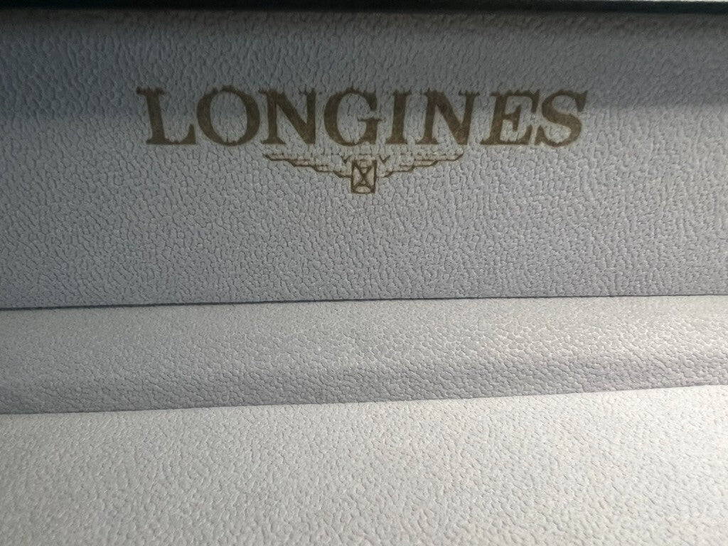 🔴 LONGINES box scatola orologio cofanetto astuccio custodia extra LUNGO vintage