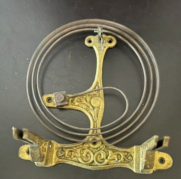 🔴 Supporto GONG orologio muro parete parti ricambio misure come foto vintage 2