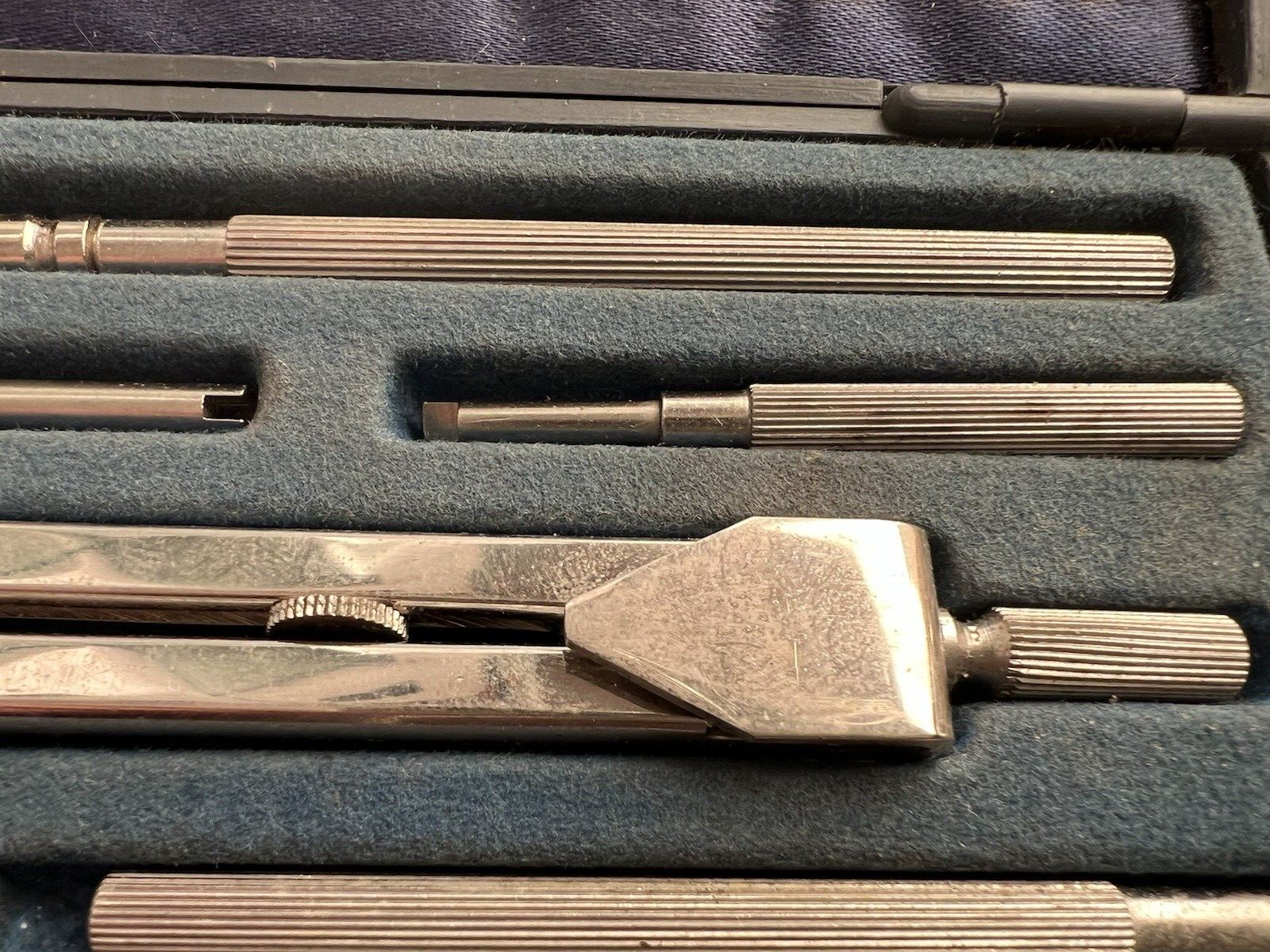 Evr Compas Extra 2per Dessin Technique with la Boîte Ensemble Vintage 