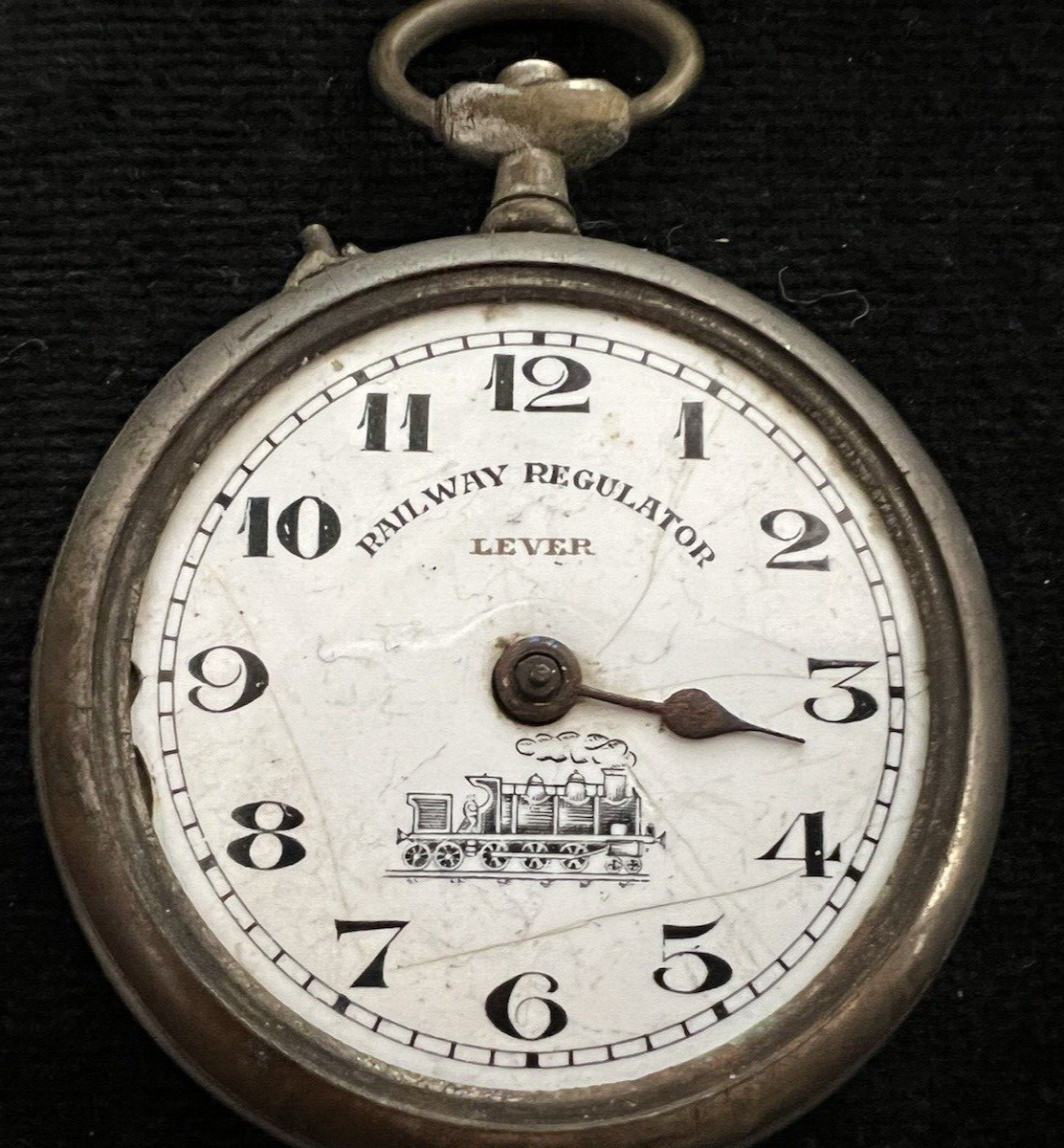 🔴 RAYLWAY REGULATEUR orologio tasca carica manuale parti pezzi ricambio