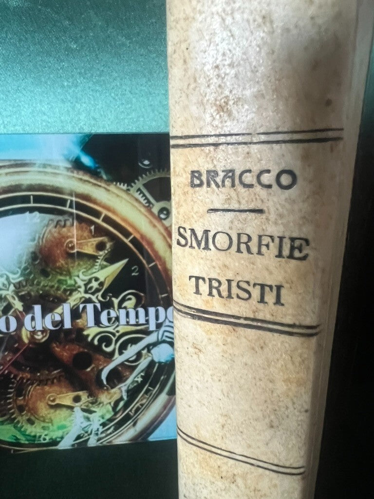 🔴 Libro SMORFIE TRISTI Roberto Bracco Editore Remo Sandron