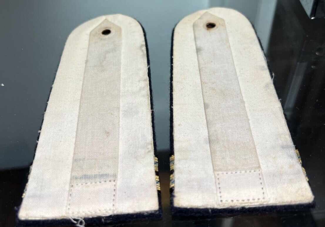 🔴 Schulterpolster der Marine, Originalstoff für Funktelegrafisten 2. Klasse 