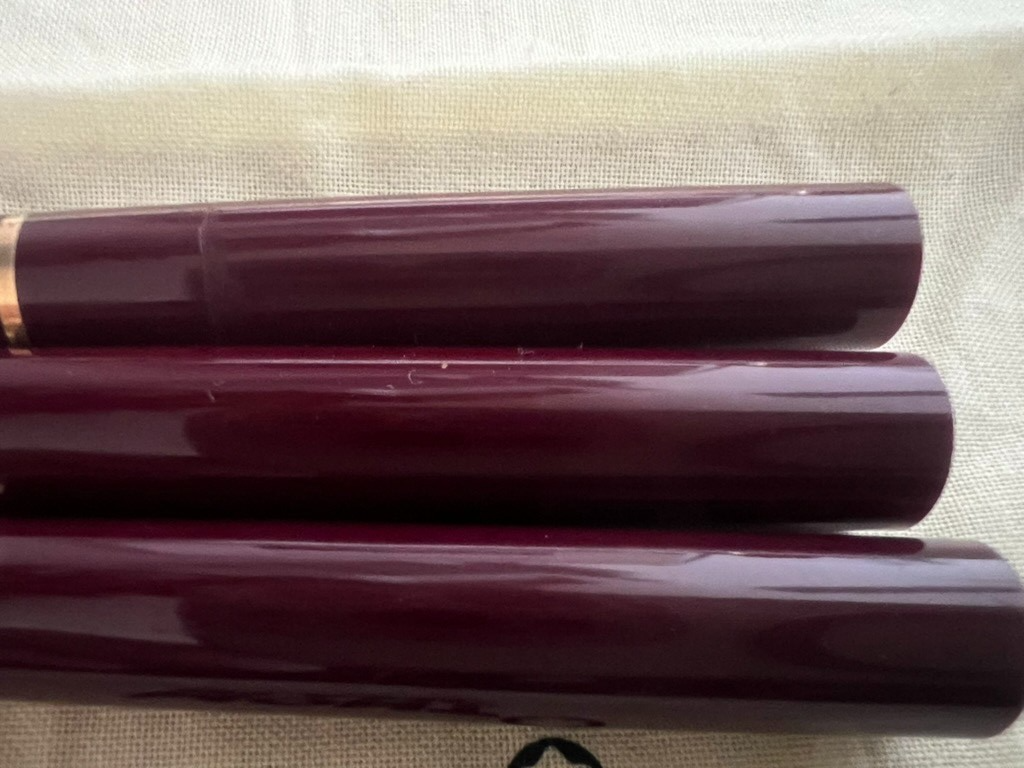 Stylo À Plume MONTBLANC Meisterstück Bordeaux Pièces De Rechange Corps
