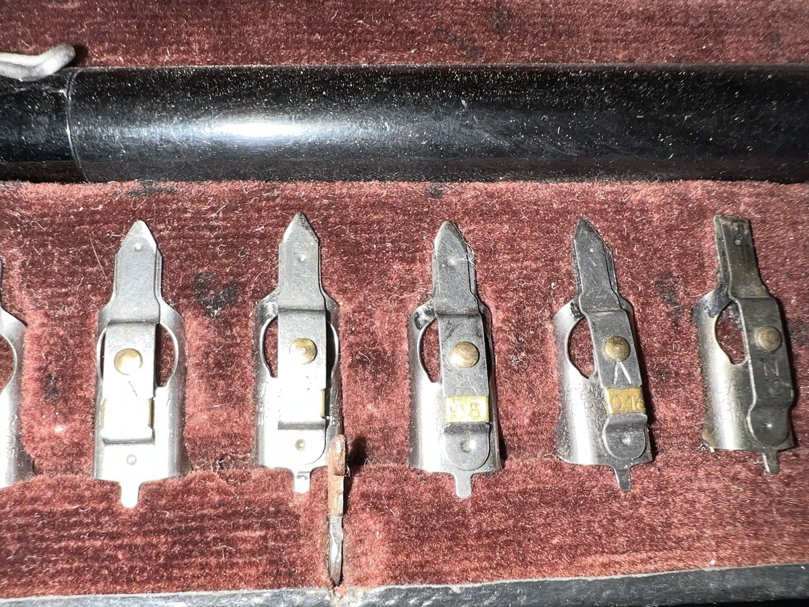 🔴 PELIKAN GRAPHOS penna stilografica con astuccio e pennini vintage