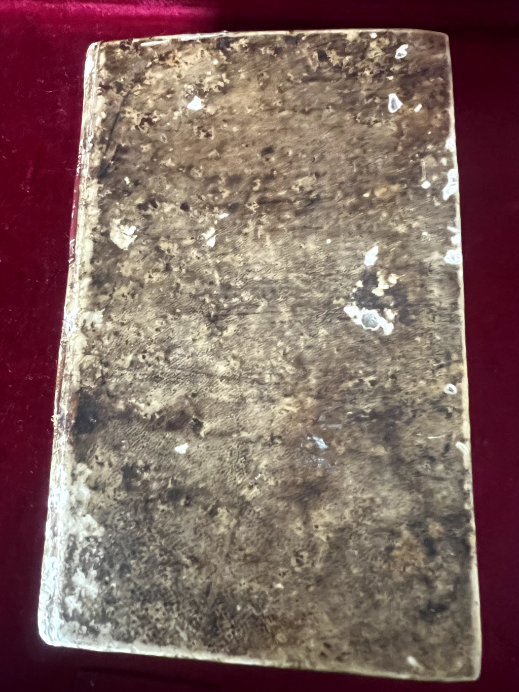 Livre Pratique Pour The Confessors Tome 2 Couverture Carte Mouton Antique 1794 