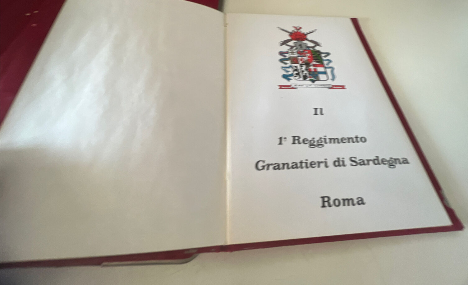 Porte- Agenda Grenadiers Di Sardegna Roma A Me les Gardes Vintage