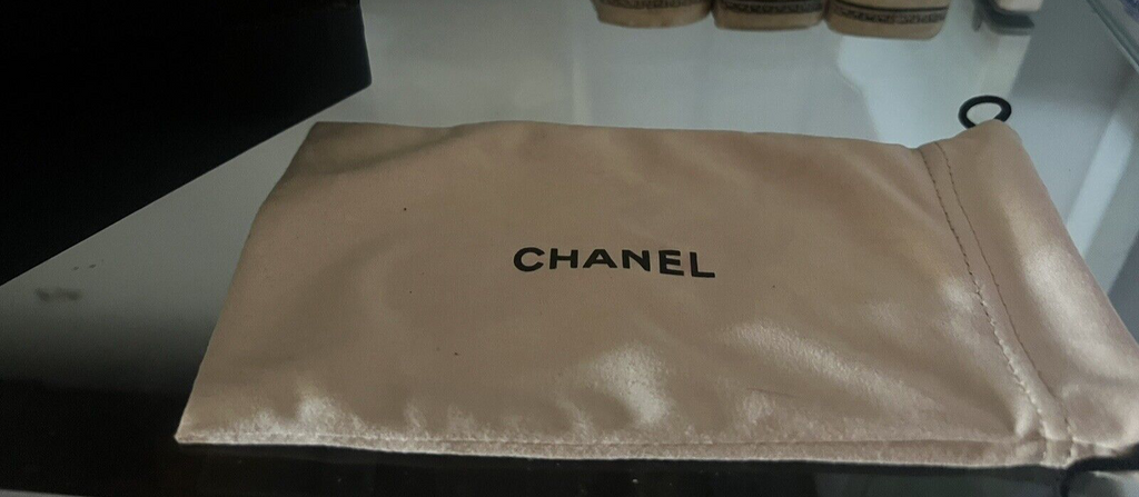 🔴 Custodia occhiali CHANEL fodero GARANZIA istruzioni contro scatola COMPLETA