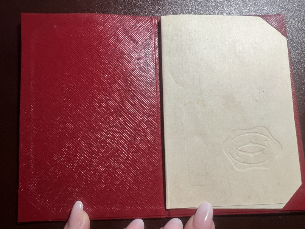 🔴 CARTIER certificato GARANZIA gioiello oro platino libretto Roma vintage 2001