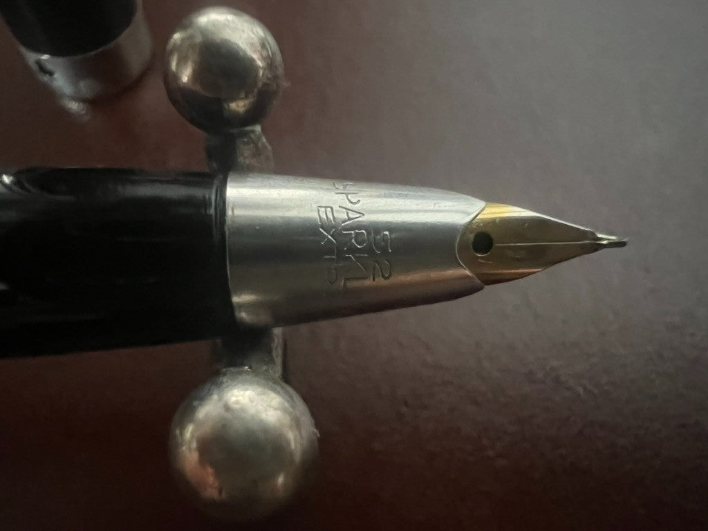 🔴 WILMAS penna stilografica celluloide 52 Sparkling Extra scrive vintage