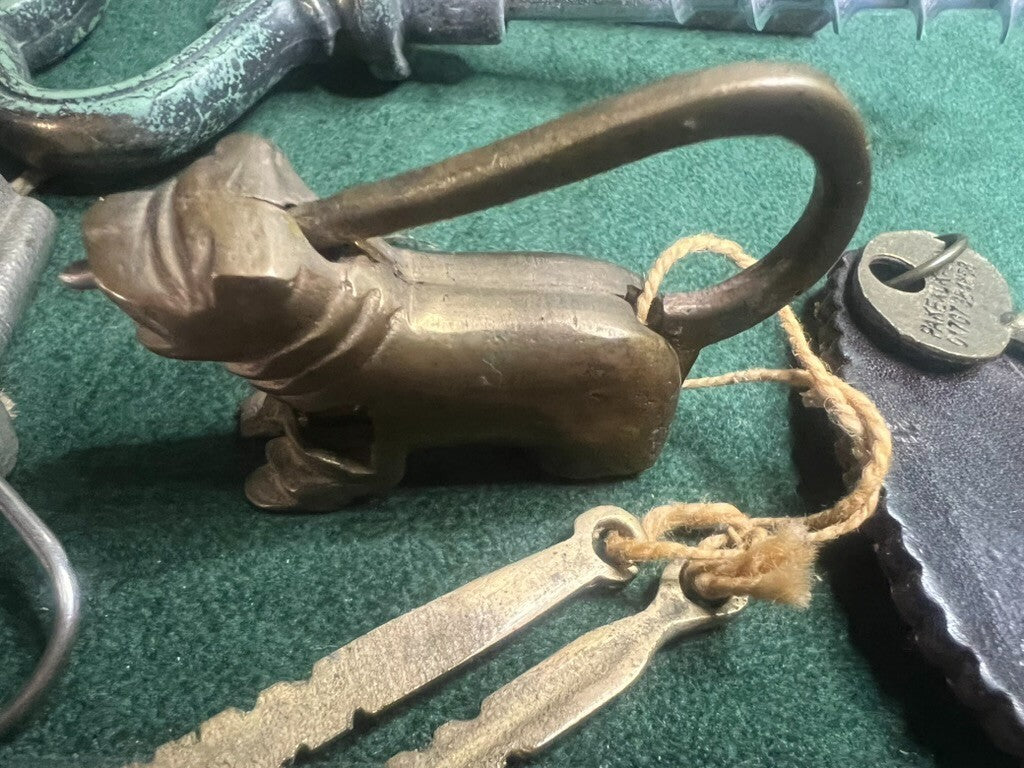 🔴 LUCCHETTI portachiavi apri bottiglie e chiavi da collezione lotto vintage