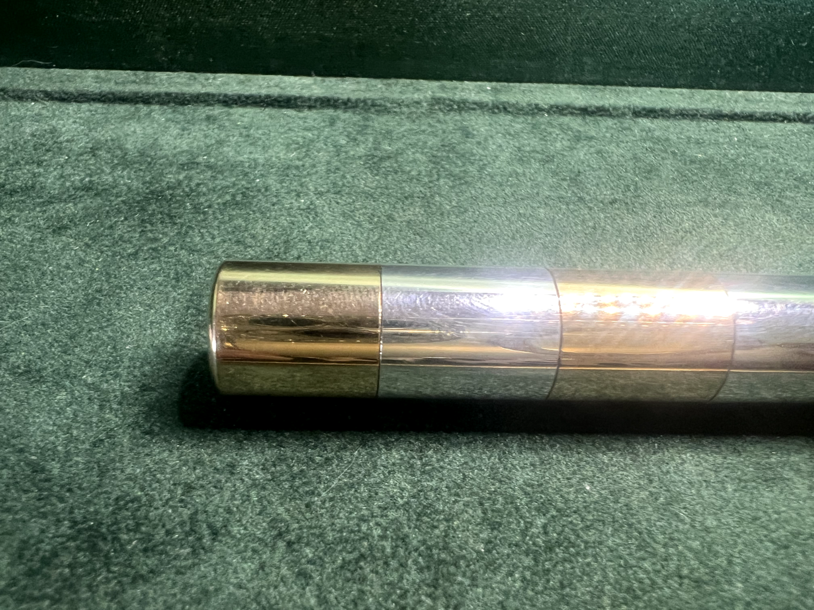 Stylo-Plume Sphère Argent 925 Massif Deux Tons Forte Poids Selten 