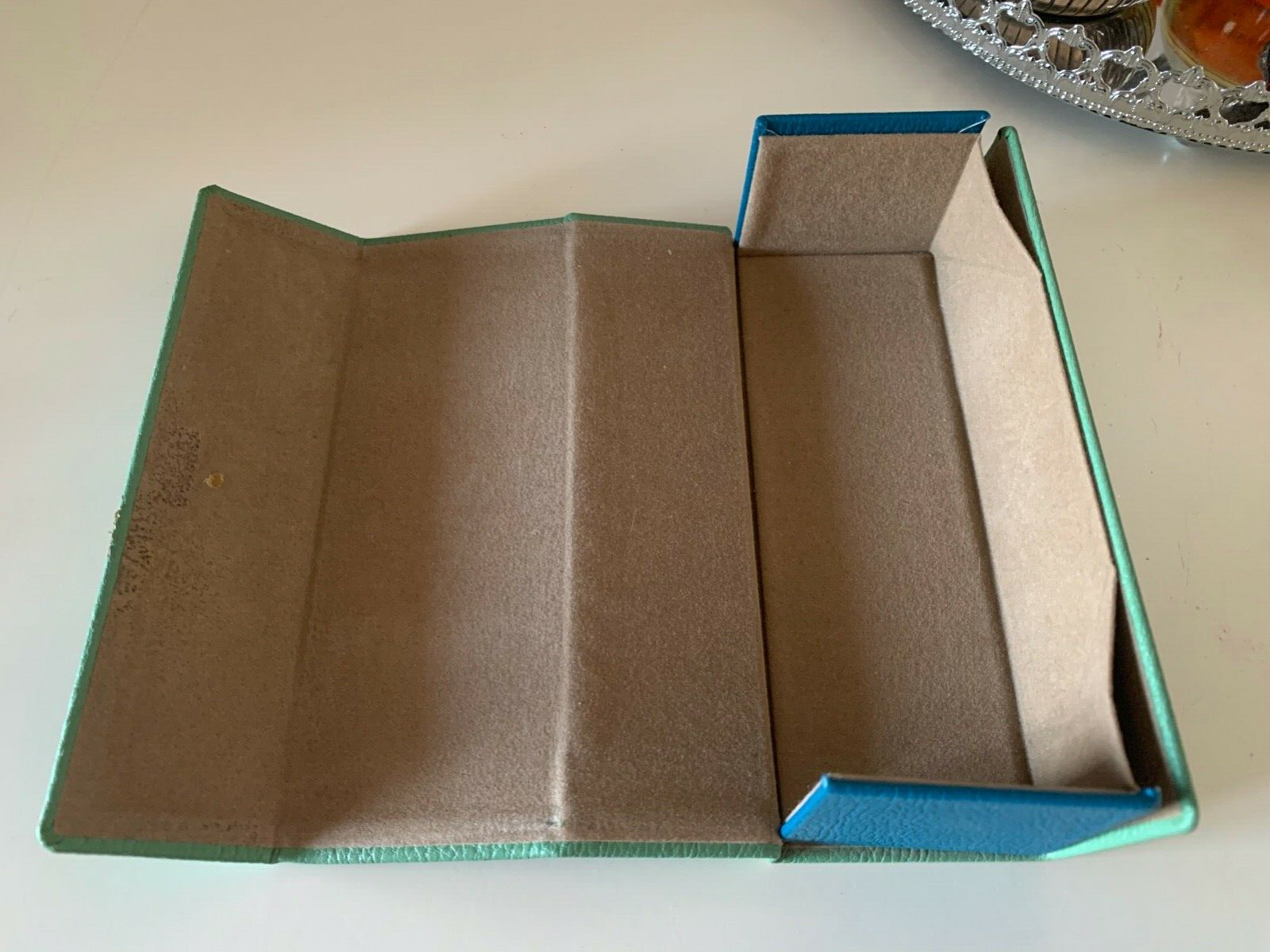 🔴 Custodia occhiali CAROLINE WITH LOVE francesi fodero vintage