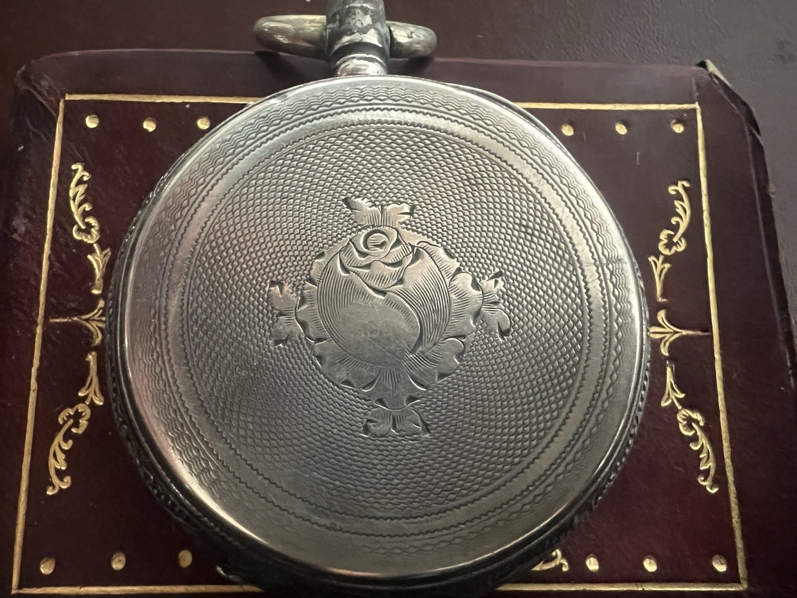 🔴 Orologio tasca ARGENTO 800 uomo pda revisionare parti vintage CILINDRI 23