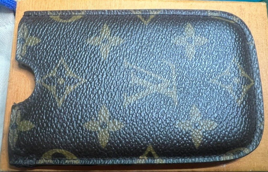 🔴 LOUIS VUITTON porta carte credito Monogram con codice ORIGINALE vintage 2007