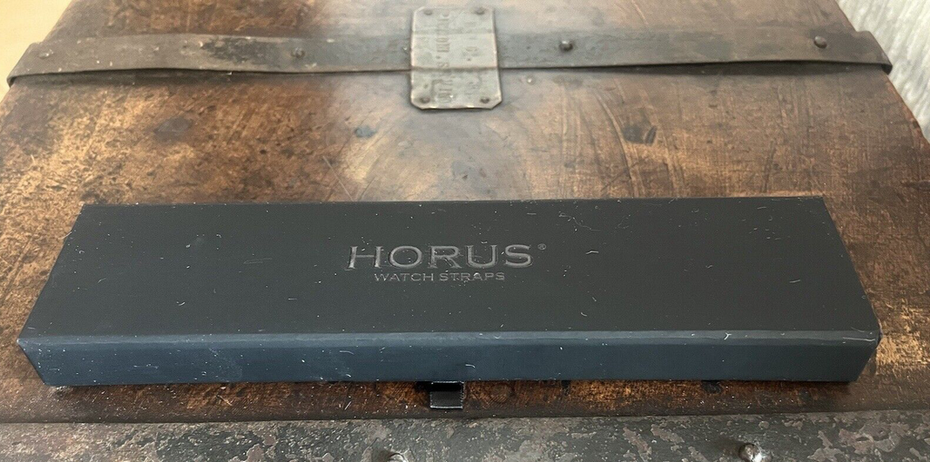 🔴 HORUS box scatola orologio uomo cofanetto custodia nera