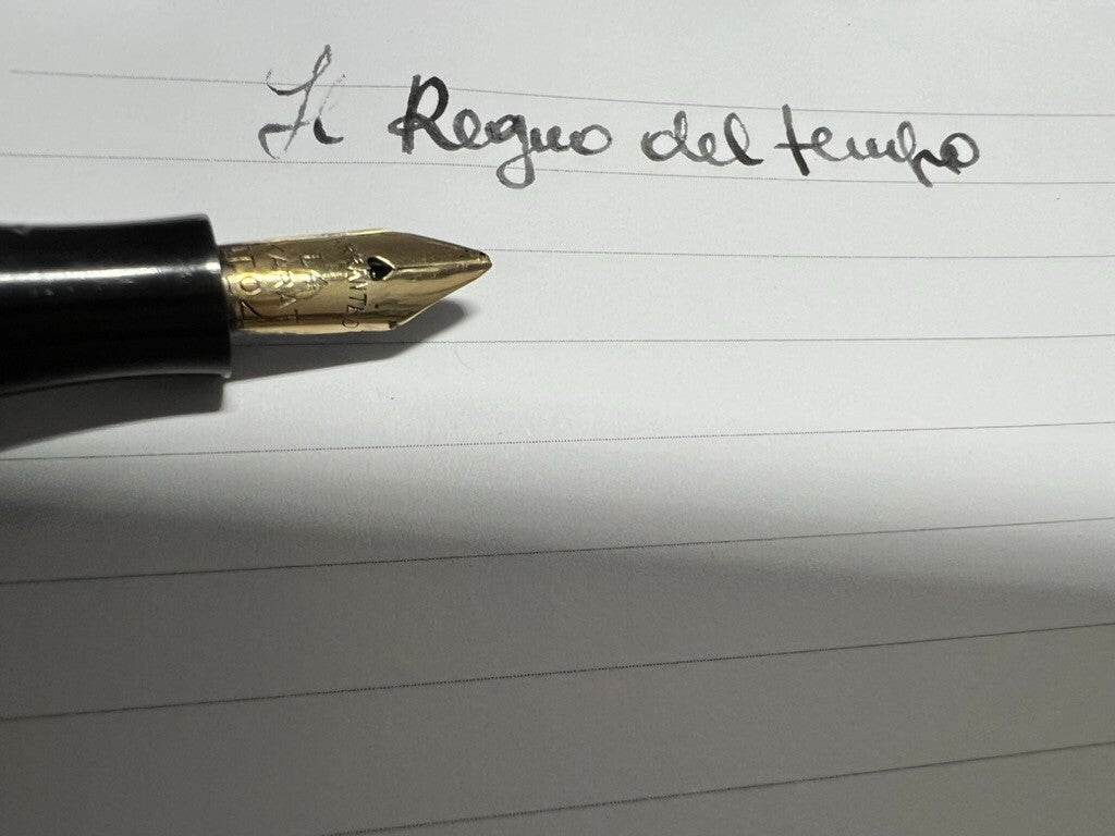 J Harris & Co Pen Fountain Pen Lever Pen Gold 14 K Vintage 1940