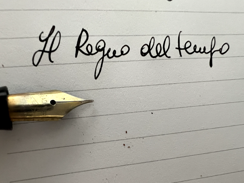 🔴 ARCOS vintage lever-action fountain pen WRITES from 1930 