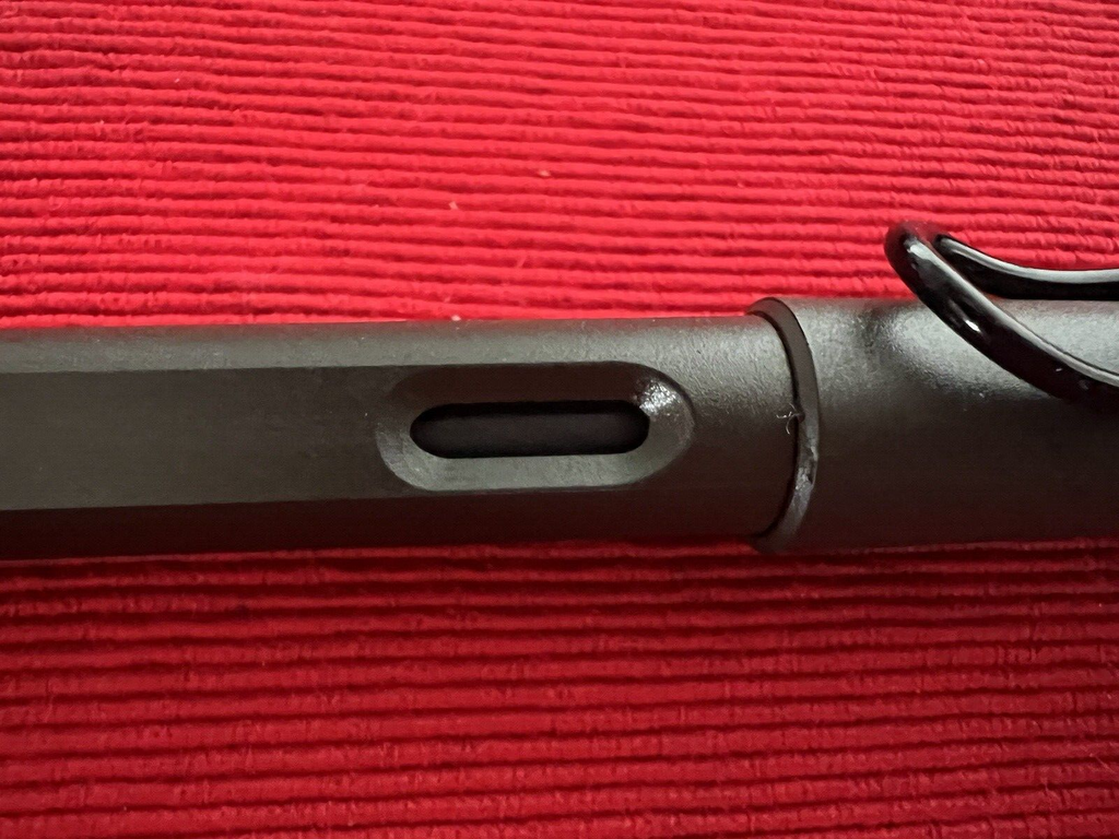 🔴 LAMY penna stilografica Safari marrone pennino tecnico Italic 1.5 scrive