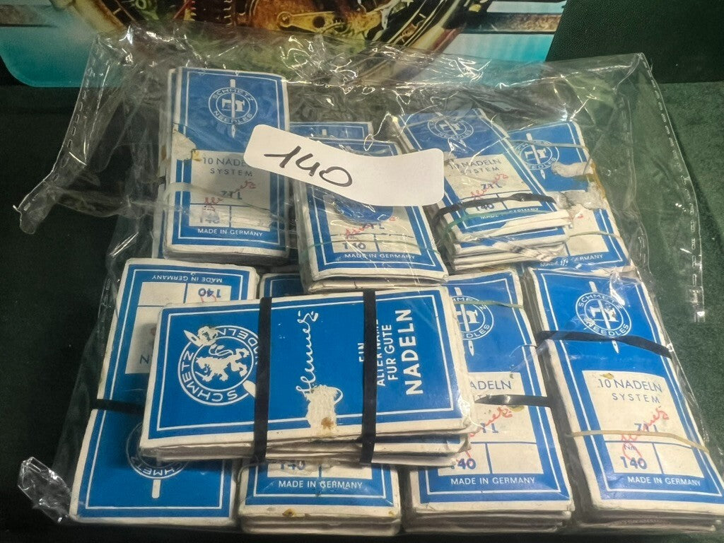 🔴 LAMMAMERTZ Nähmaschinennadeln 130 140 im Block, Los 3 