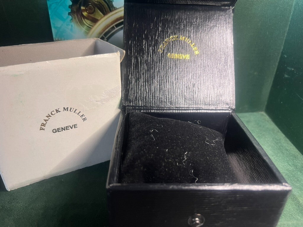 🔴 FRANCK MULLER Uhrenbox, Etui, Schuber, Thekenbox 