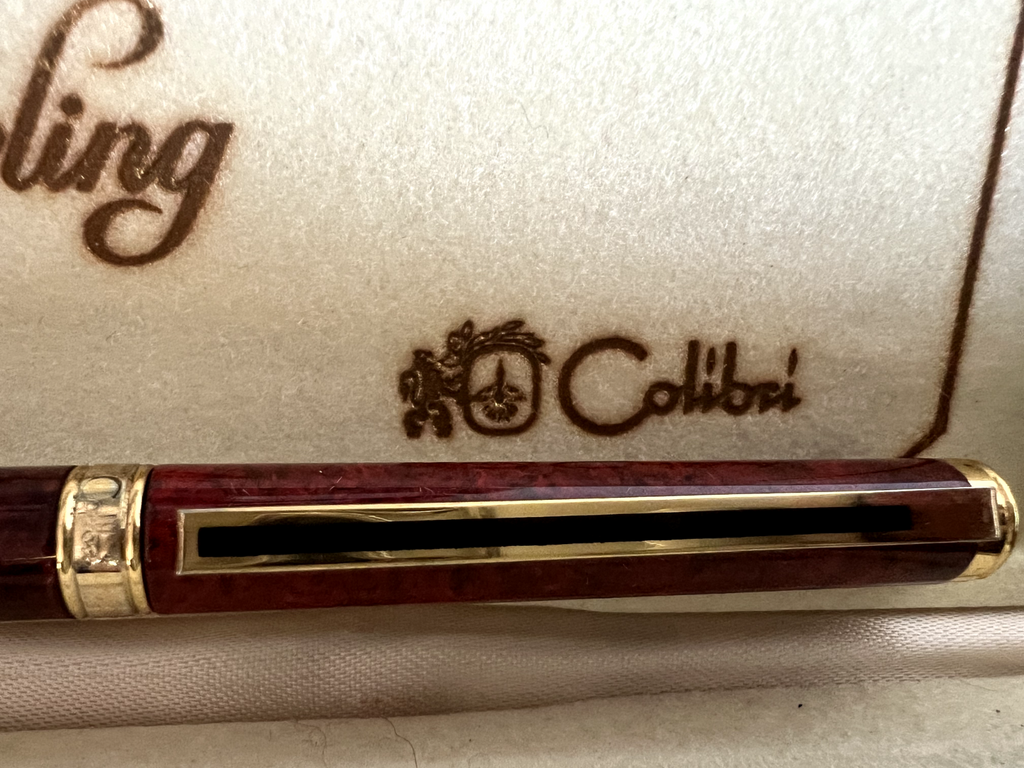 Jhon Sterling Stylo-Plume Stylo à Plume Laque Colibri À Cartouche Écrit Boîte