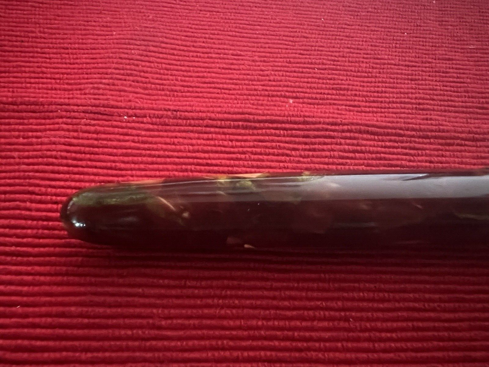 Red Contessa Fountain Pen Celluloid Lever Original Vintage '30