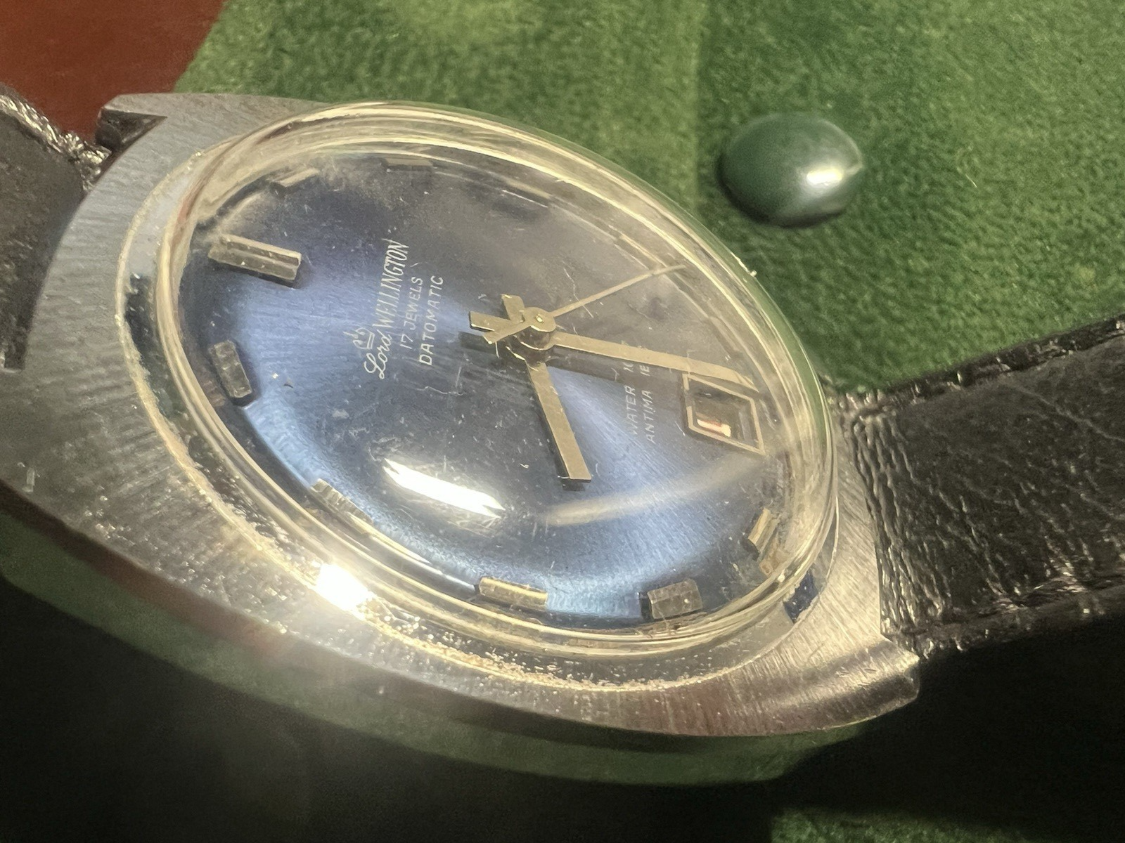 🔴 LORD WELLINGTON orologio uomo carica manuale Datomatic vintage